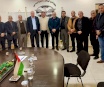 The board of directors of Bethlehem Chamber of Commerce and Industry meets with General Abdel Qader Al- Taamari, the Director General of the Palestinian Preventive Security