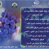 سوق العنب والمنتجات النسوية الثالث 2021