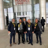 A Bethlehem Chamber of Commerce and Industry delegation attends the Izmir Stone & Marble Fair