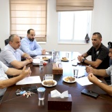 Bethlehem Chamber of Commerce and Industry discusses ways of joint cooperation with the Civil Defense