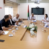 Bethlehem Chamber of Commerce and Industry initiate the preliminary preparations for the fourth market for grapes and women's products