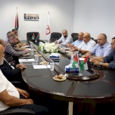 Bethlehem Governorate Chamber of Commerce and Industry and the Palestinian Plastic Industries Federation discuss ways of joint cooperation
