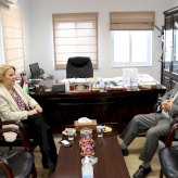 Bethlehem Chamber of Commerce and Industry receives the Swiss Representative to Palestine