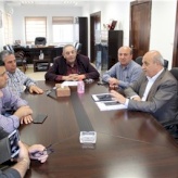 غرفة تجارة وصناعة محافظة بيت لحم  تستضيف اتحاد المقاولين الفلسطينين