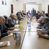 غرفة تجارة و صناعة محافظة بيت لحم تنظم لقاءً مع مدير ضريبة الدخل في بيت لحم