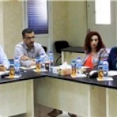 A networking meeting between Bethlehem and Ramallah Chambers of Commerce and Industry