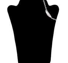 Silver Bracelet with 1 Leave