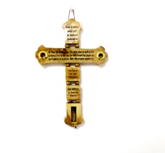 Our Father Cross With The Lord's Prayer