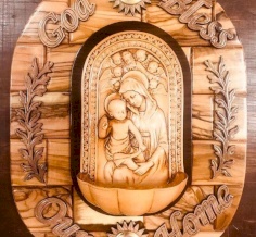 Holy Mary Plaque