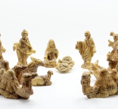 Nativity set with camels