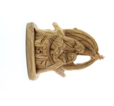 Holy family with a star