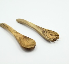 طقم معلقة مع شوكة صغير