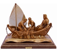 JESUS ON THE BOAT - BIG