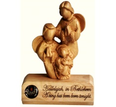 الملائكة مع يسوع الطفل-حجم صغير