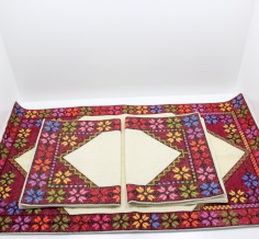 Embroidered table cloth(3psc)