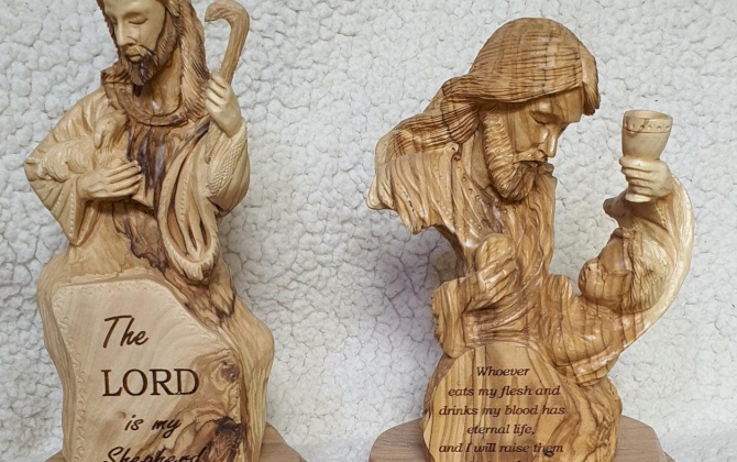 المسيح الراعي، والمسيح يحمل الطفل