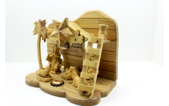 Grotto nativity With Music