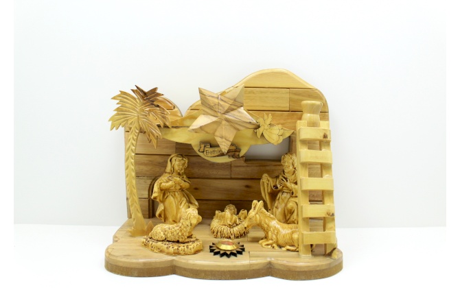 Grotto nativity With Music