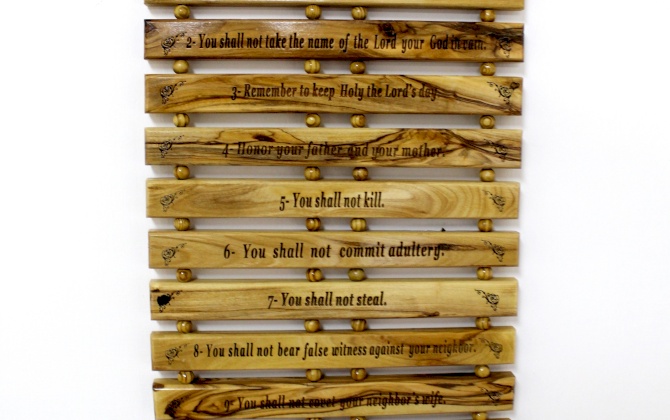 The Ten Commandments Panel