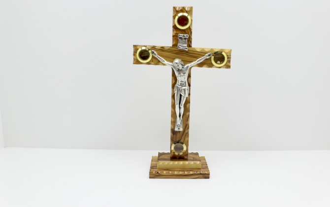 Catholic cross 20 with stand