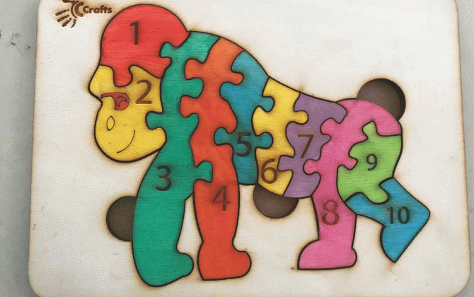 أحجية خشبية