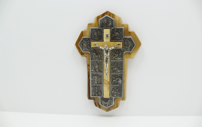 14th Station cross without glass