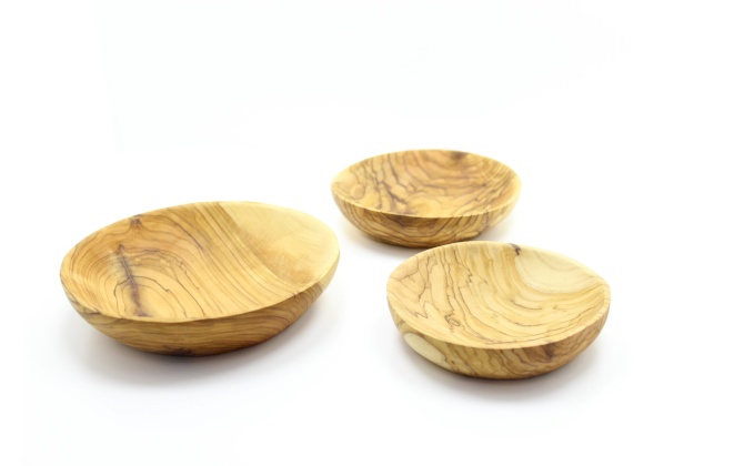 طقم صحون دائري الشكل