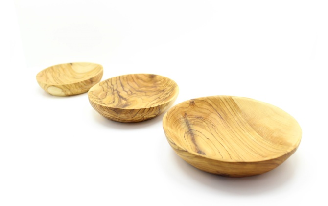 طقم صحون دائري الشكل