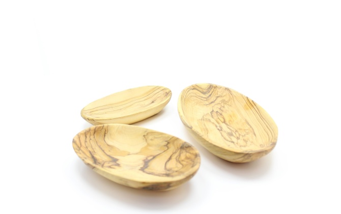 طقم صحون بيضاوي الشكل