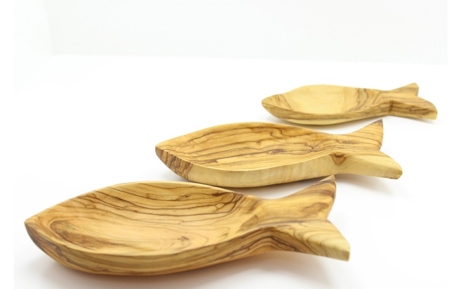 طقم صحون شكل سمكة