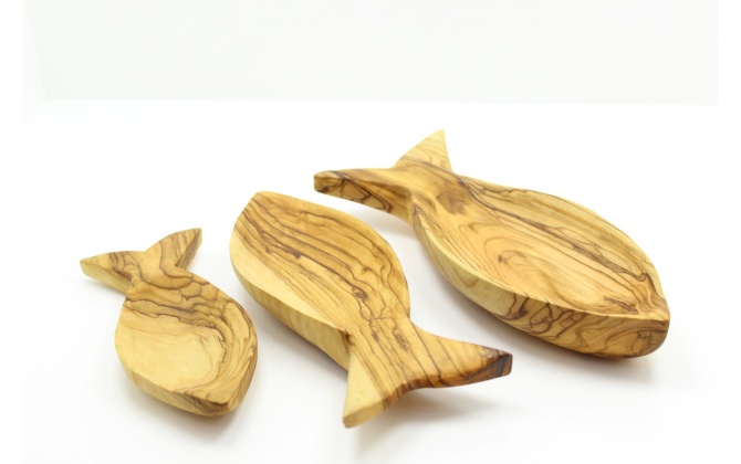 طقم صحون شكل سمكة