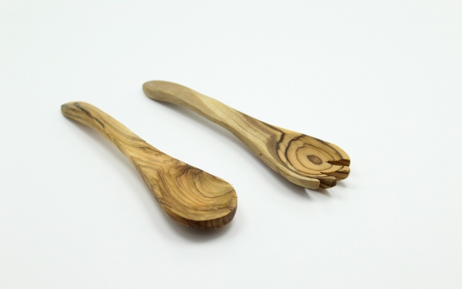 Set of Spoon & Fork-Small size