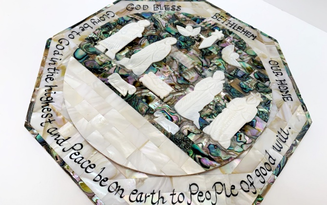 Octal shape Nativity Set