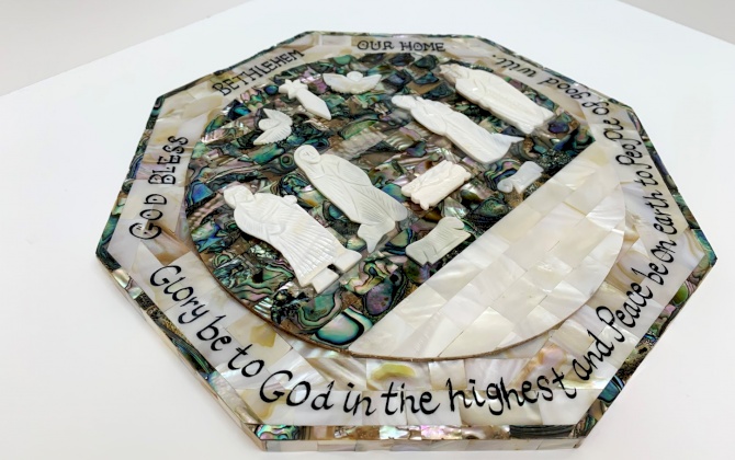 Octal shape Nativity Set