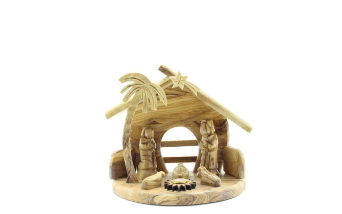 مغارة قشرة مع نجمة بيت لحم