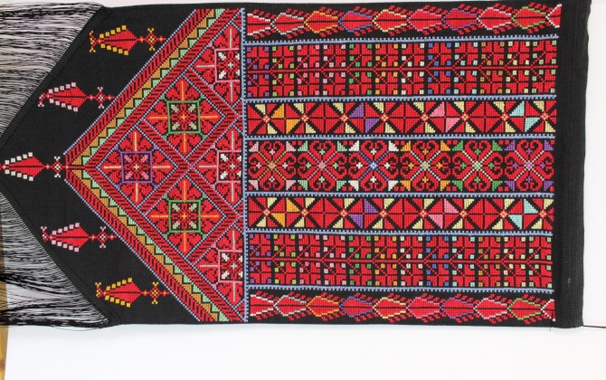 Big embroidered wall Hanger