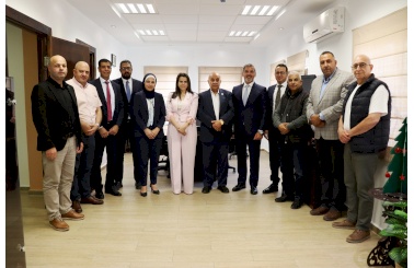 غرفة تجارة وصناعة محافظة بيت لحم تستقبل وفداً من بنك فلسطين لبحث تعزيز التعاون ودعم التنمية الاقتصادية.