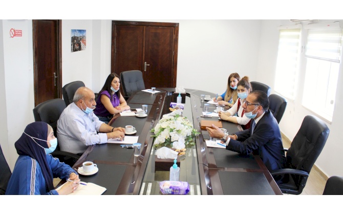 غرفة تجارة وصناعة محافظة بيت لحم تعقد لقاء مع المؤسسة المصرفية الفلسطينية