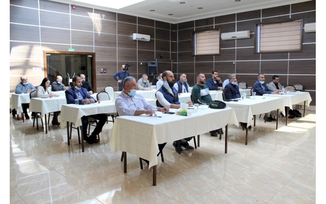 BCCI and the Joint Services Council organize a conference to transfer knowledge and technology of "recycling" and Czech renewable energy to Palestine