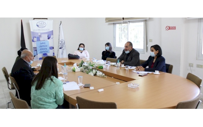 Bethlehem Chamber of Commerce and Industry held a cooperative meeting with the management of Cowater International