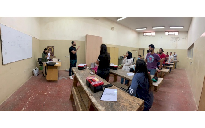 Bethlehem Chamber of Commerce and Industry starts a training course in Carpentry and Epoxy