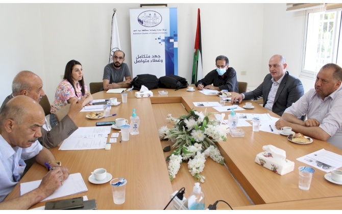 Bethlehem Chamber of Commerce and Industry and the Lutheran World Federation meets to discuss Joint cooperation