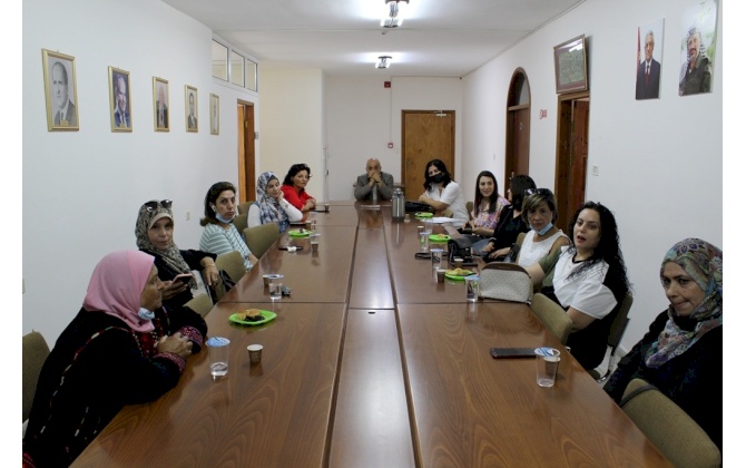 Bethlehem Chamber of Commerce and Industry organized a meeting to reform the Businesswomen's Committee