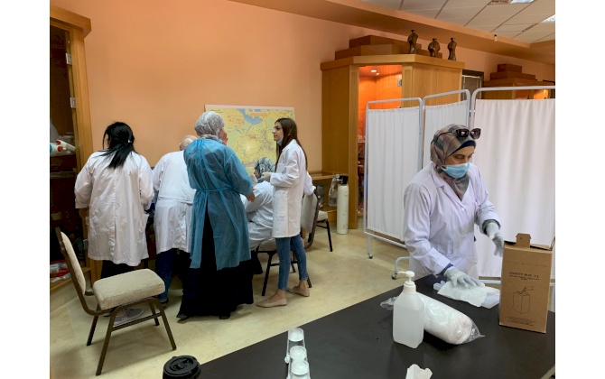 Bethlehem Chamber of Commerce and Industry organized a vaccination campaign for the private sector at Bethlehem Governorate.