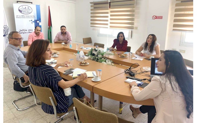•	BCCI meets the working team of Palestinian Youth Skills Development Project from  the Belgian development agency/ ENABEL