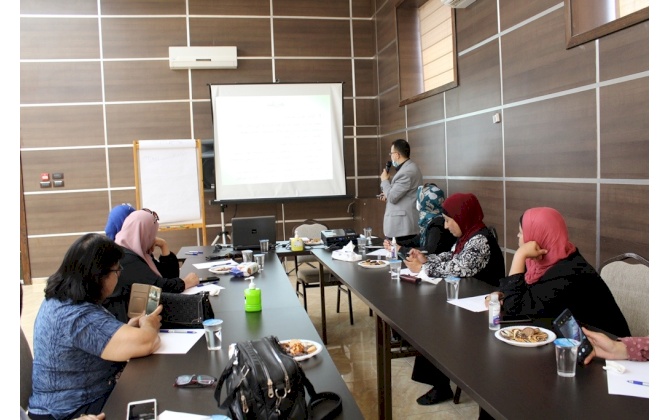 غرفة تجارة وصناعة محافظة بيت لحم و مؤسسة المواصفات و المقاييس تختتمان ورشة تدريبية