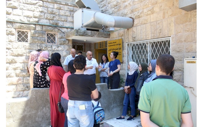 Bethlehem Chamber of Commerce and Industry and Talitha Kumi Community College launches the Eastern and Western Sweets training 