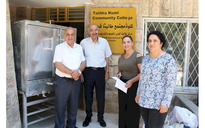 Bethlehem Chamber of Commerce and Industry and Talitha Kumi Community College launches the Eastern and Western Sweets training 