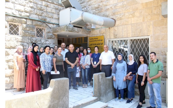 Bethlehem Chamber of Commerce and Industry and Talitha Kumi Community College launches the Eastern and Western Sweets training 