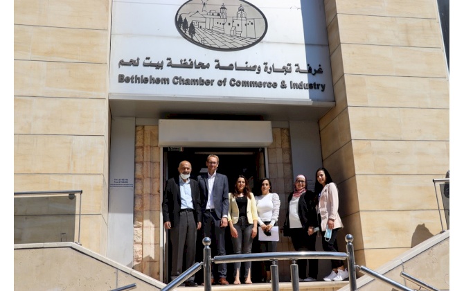 Bethlehem Chamber of Commerce and Industry graduated a group of beneficiaries from Technical and vocational training courses